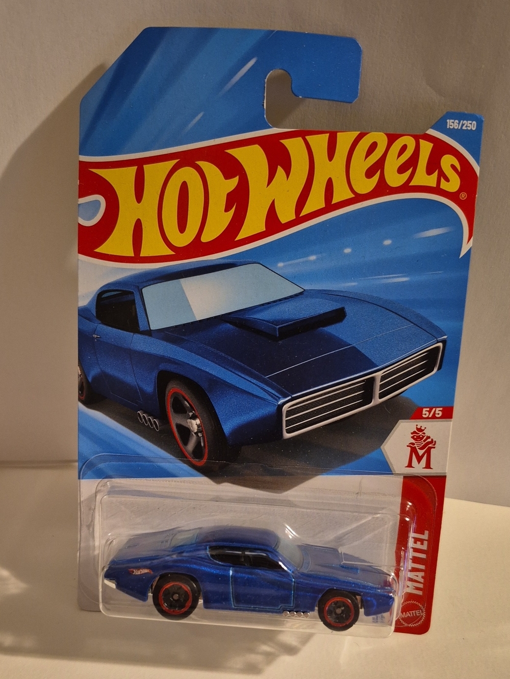 D11 Hot Wheels custom Otto with shipping protector